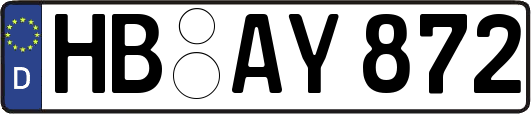 HB-AY872