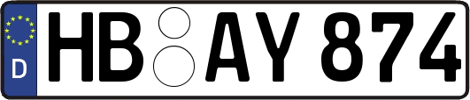 HB-AY874