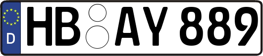HB-AY889