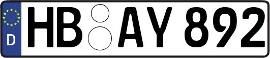 HB-AY892