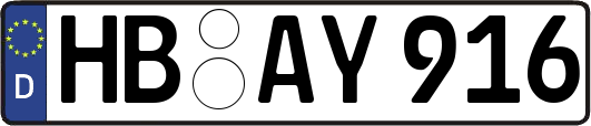HB-AY916