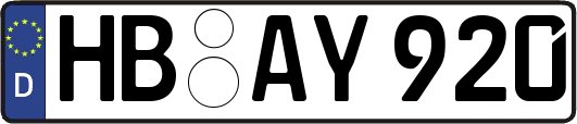 HB-AY920