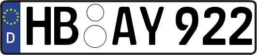HB-AY922