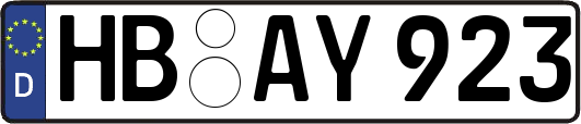 HB-AY923