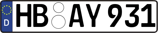 HB-AY931