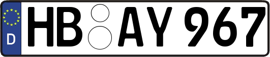 HB-AY967