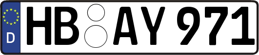 HB-AY971