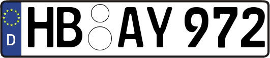 HB-AY972