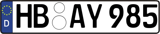 HB-AY985