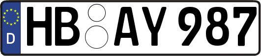 HB-AY987