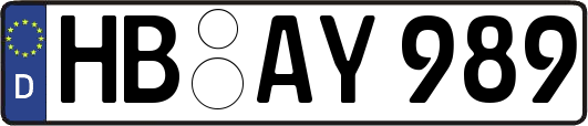 HB-AY989