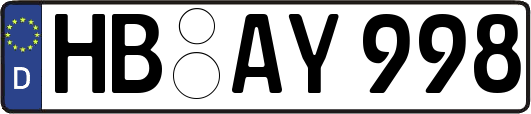 HB-AY998