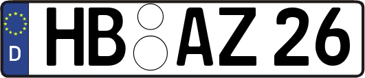 HB-AZ26