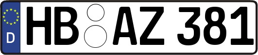 HB-AZ381