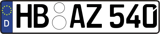 HB-AZ540