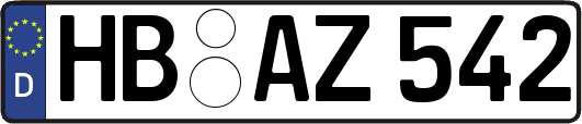 HB-AZ542