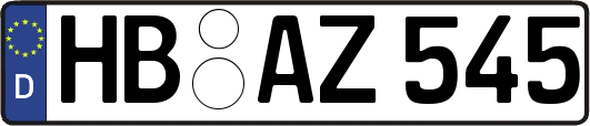 HB-AZ545