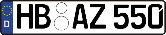 HB-AZ550