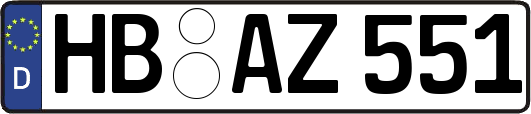 HB-AZ551