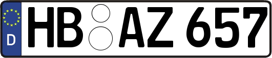HB-AZ657