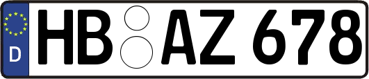 HB-AZ678