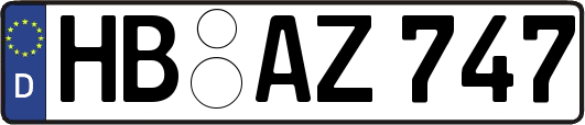 HB-AZ747