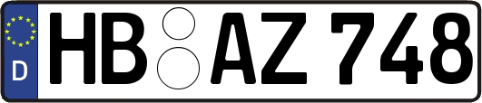 HB-AZ748