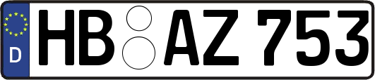 HB-AZ753