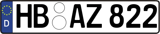 HB-AZ822