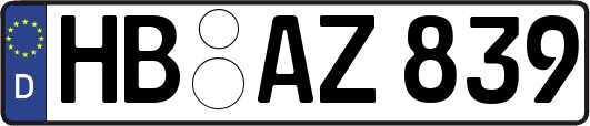 HB-AZ839
