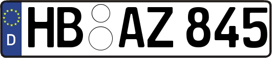 HB-AZ845