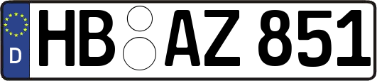 HB-AZ851