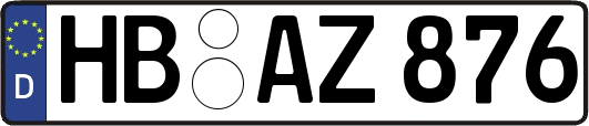 HB-AZ876