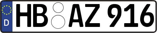 HB-AZ916