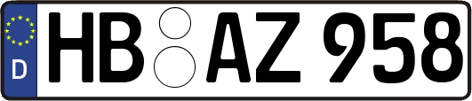 HB-AZ958