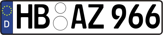 HB-AZ966