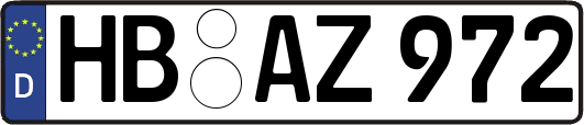 HB-AZ972