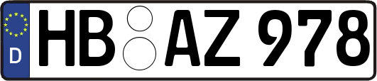 HB-AZ978