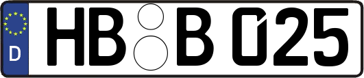 HB-B025