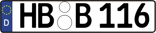 HB-B116