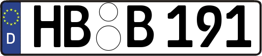 HB-B191