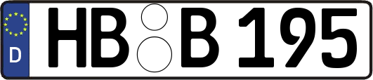 HB-B195