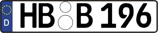 HB-B196