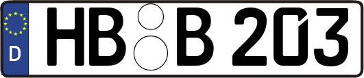 HB-B203
