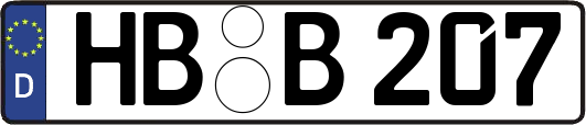 HB-B207