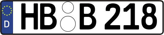 HB-B218
