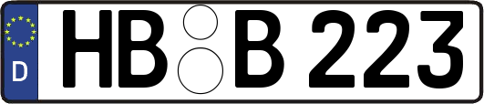 HB-B223