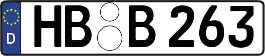 HB-B263