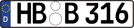 HB-B316