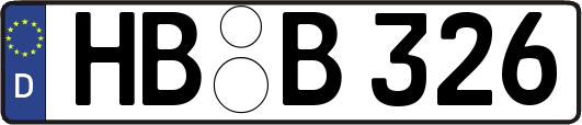 HB-B326